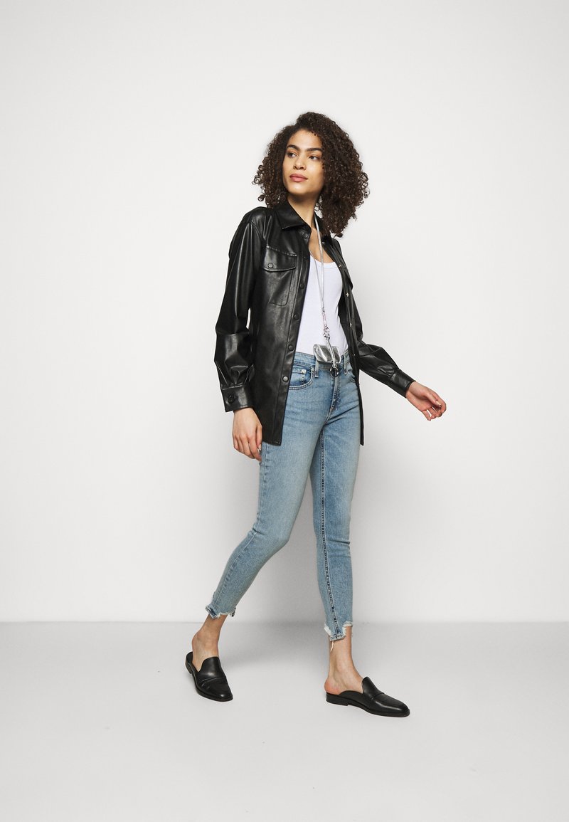 Damen Bekleidung | rag & bone CATE MIDRISE ANKLE Jeans Skinny Fit thunderbird/hellblau - GG79545 Damen Bekleidung | rag & bone CATE MIDRISE ANKLE Jeans Skinny Fit thunderbird/hellblau - GG79545