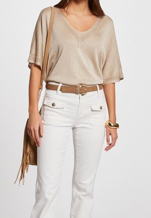 Strickpullover - beige