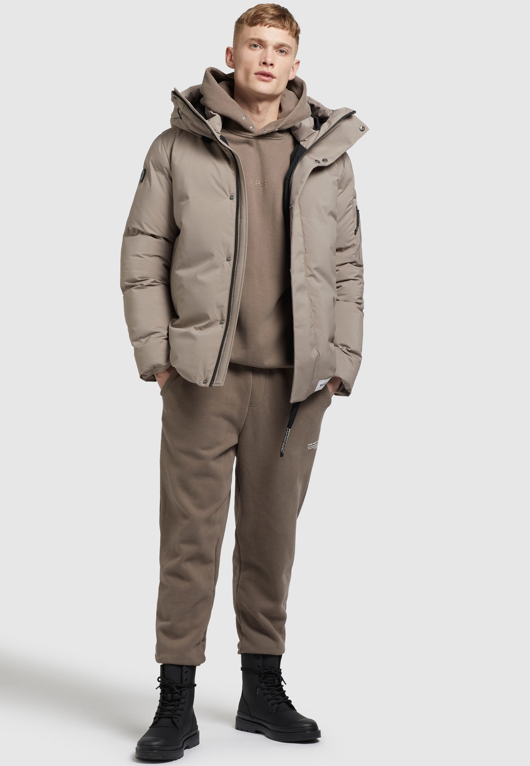 khujo CANN - Winterjas - taupe - Zalando.nl