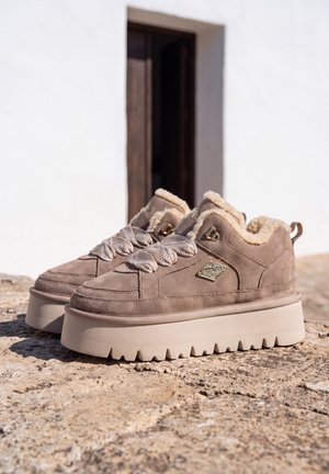 Replay, TAMY CITY - Bottines à plateau - beige