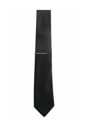 WIDE TEXTURED - Krawatte - black