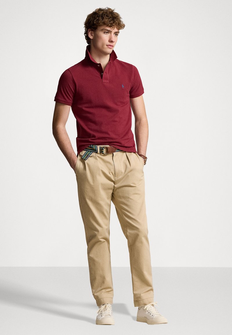 Polo Ralph Lauren SHORT SLEEVE Polo red carpet/bordeaux Zalando