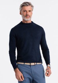 Ombre Strickpullover - navy