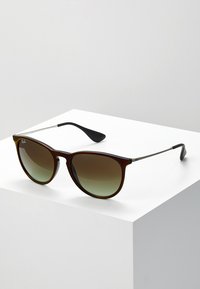 Ray-Ban ERIKA UNISEX - Óculos de sol - green/gradient brown