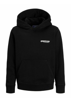 RÜCKENPRINT - Kapuutsiga pusa - black