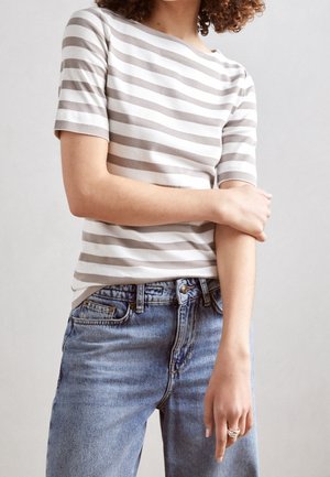Esprit, T-shirt imprimé - taupe