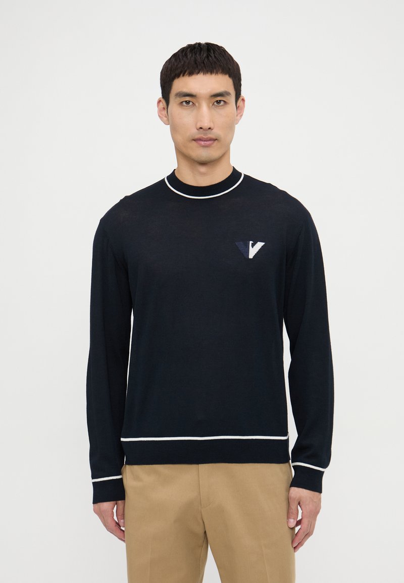 Emporio Armani Maglione - aquila navy