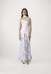 Malina ELIZA TIE BACK SLIP DRESS - Iltapuku - coral blue