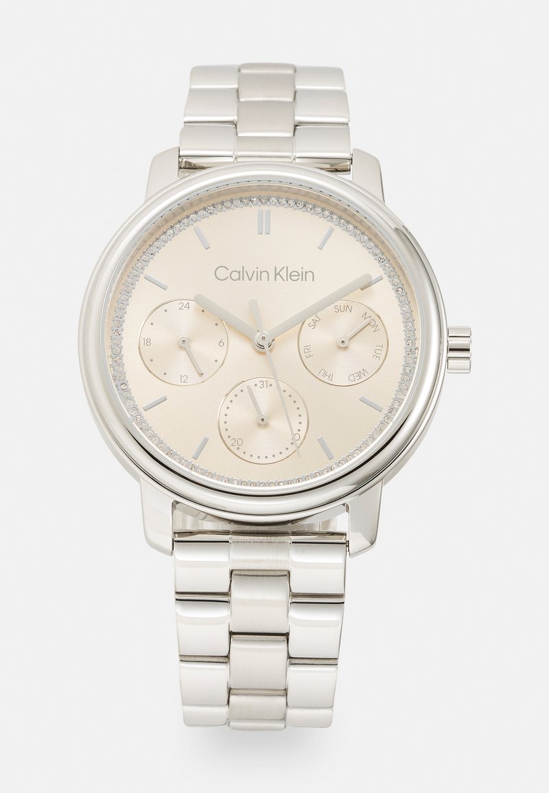 Calvin Klein MULTI FUNCTION SUNRAY DIAL Chronograph watch silver