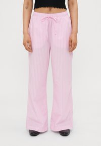 Gina Tricot Petite - TROUSERS - Kelnės - pink Miniatiūros vaizdas 1