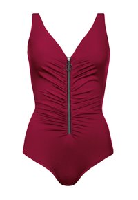 Niewybrane, bordowy z zamkiem