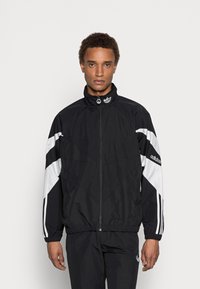 adidas Originals SHARK WOVEN - Training jacket - black/grey one