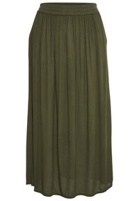 BPSALLY - A-line skirt - grape leaf