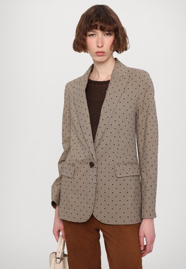 PISTOL  - Leather trousers - cognac3