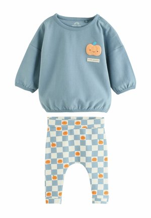Next, REGULAR FIT - TOP AND LEGGING BABY UNISEX SET  - Leggings - Hosen - blue pumpkin