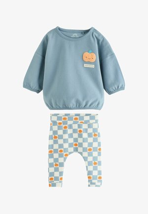 Next, REGULAR FIT - TOP AND LEGGING BABY UNISEX SET - Leggings - Hosen - blue pumpkin