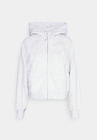 lululemon SCUBA OVERSIZED FULL-ZIP - Felpa con zip - heathered core ultra light grey