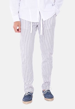 A RIGHE - Pantaloni - blu