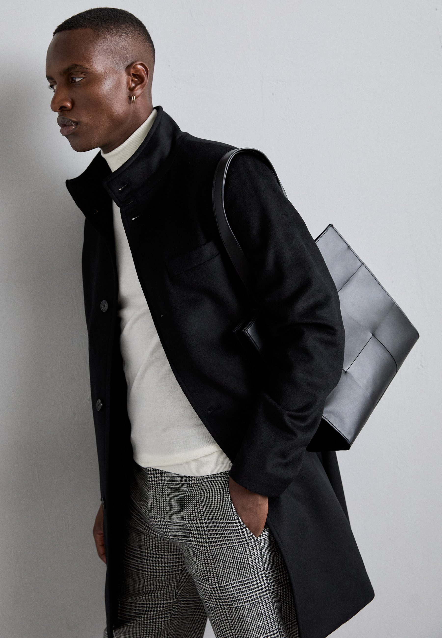 J.LINDEBERG JESSE MELTON COAT - Short coat - black - Zalando.co.uk