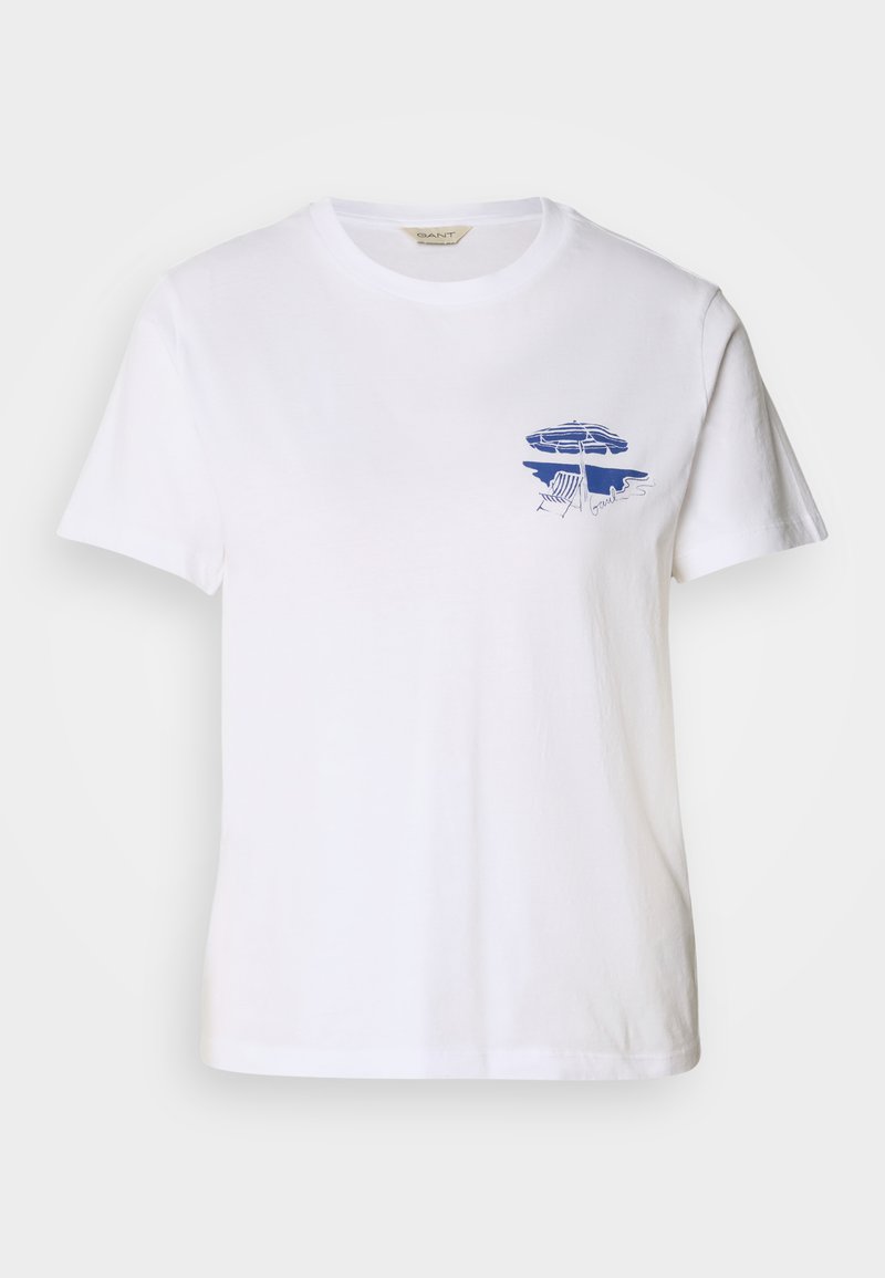 Gant T-shirt print wit