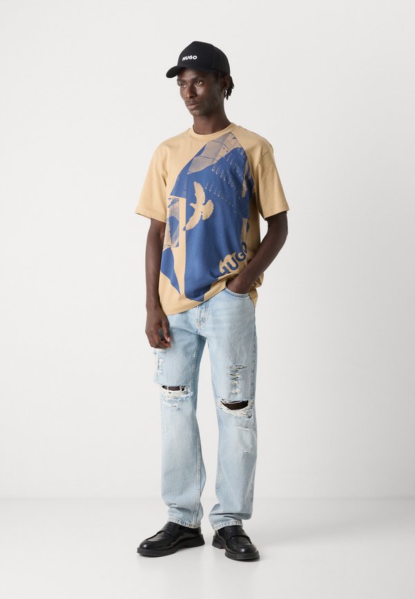 DIDOVE - Print T-shirt - medium beige4