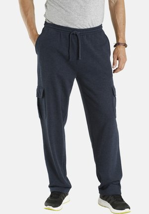 VALEN - Tracksuit bottoms - dunkelgrau melange