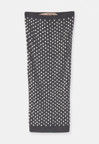 GONNA MAGLIA - Pieštukinis sijonas - grigio melange