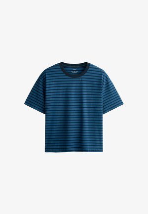OYSHO, T-shirt imprimé - navy blue