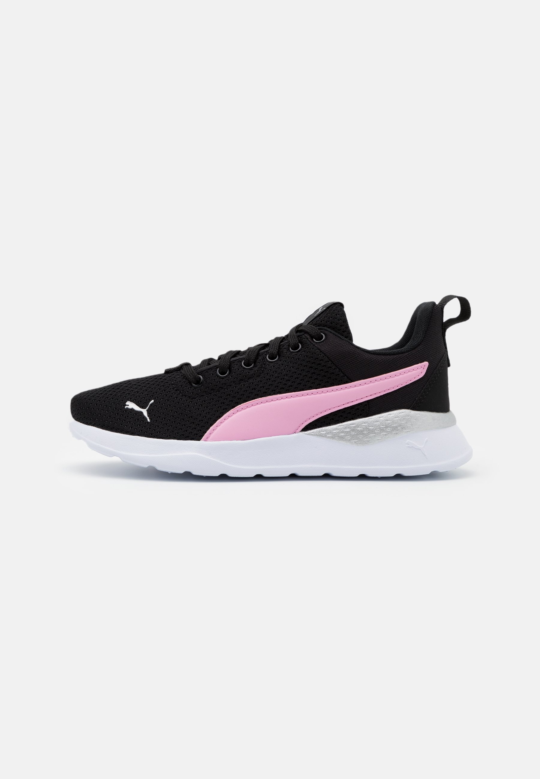 pale pink running shoes
