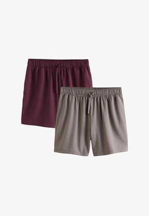 Next, REGULAR FIT - SOFT TOUCH LIGHTWEIGHT SHORTS 2 PACK . - Træningsbukser - stone berry red