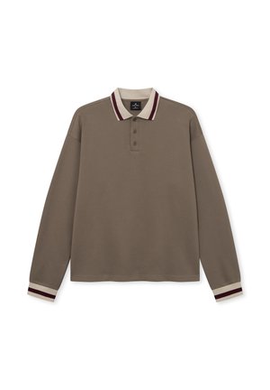 BRANDON - Top s dlhým rukávom - grey olive