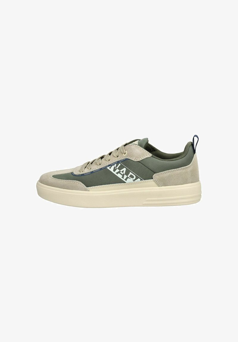 Napapijri BASKET BARK - Zapatillas - gf gf olive