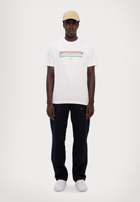 PS Paul Smith REGULAR FIT - T-shirt imprimé - white