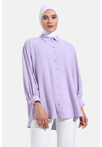 Modanisa POINT COLLAR REFKA - Blusa - dusty lilac