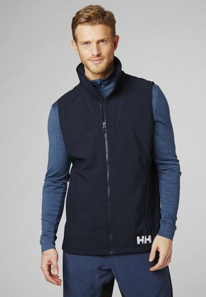 Helly Hansen PARAMOUNT SOFTSHELL - Waistcoat - dark blue