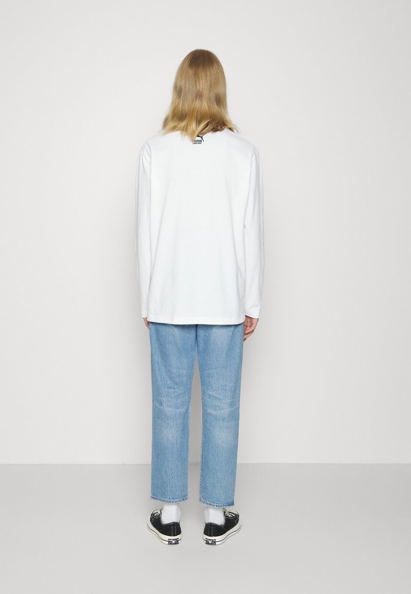 Puma SANTA CRUZ TEE - Top s dlouhým rukávem - white