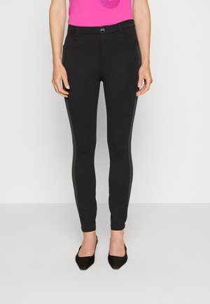 Stoffhose - black