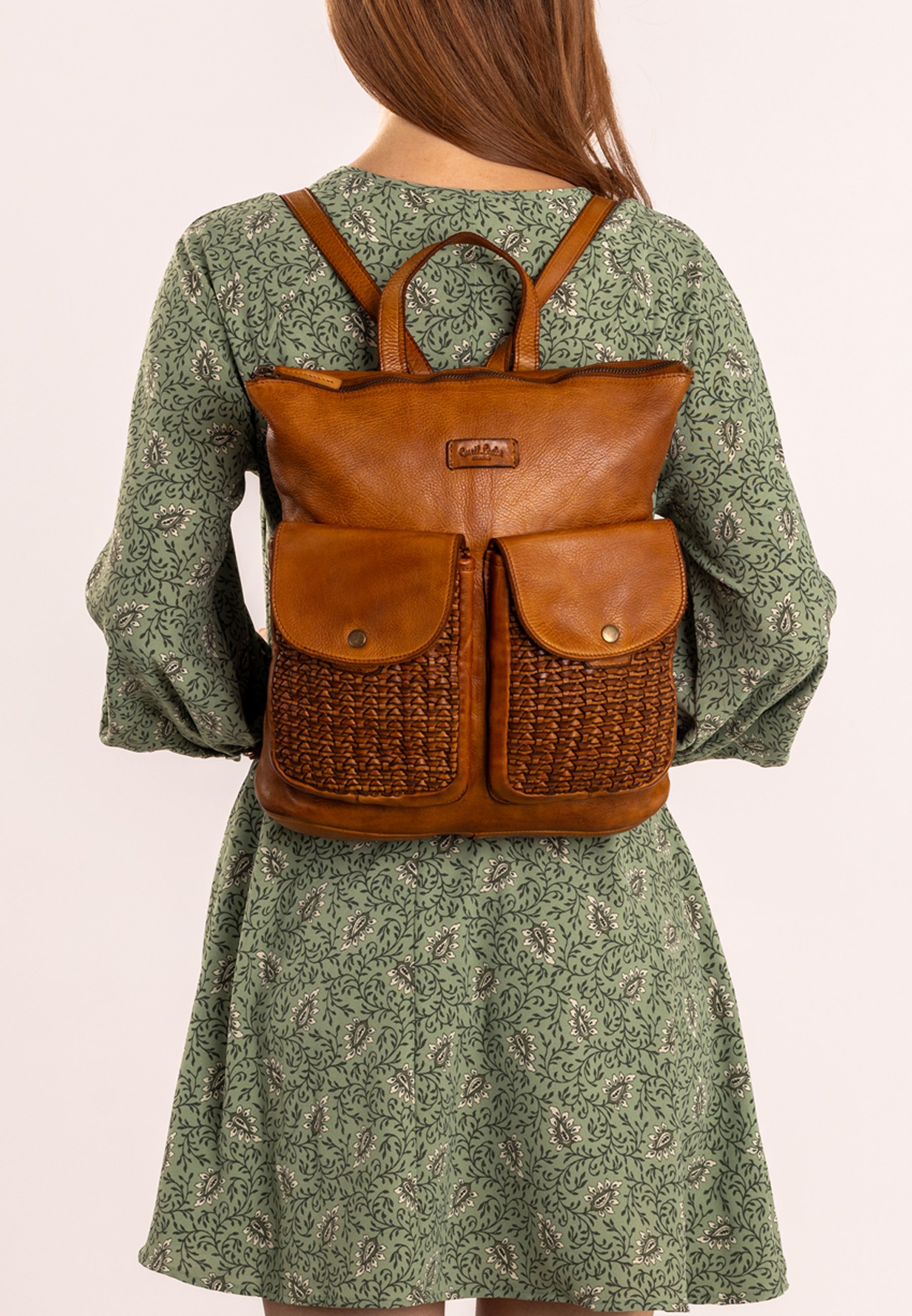 Gusti Leder AILEEN Rucksack braun/brown