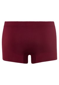 Hanro ESSENTIALS 2PACK - Úzké boxerky - ruby/coal melange