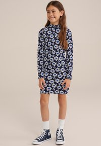 WE Fashion - Jumper dress - blue Thumbnail Image 1