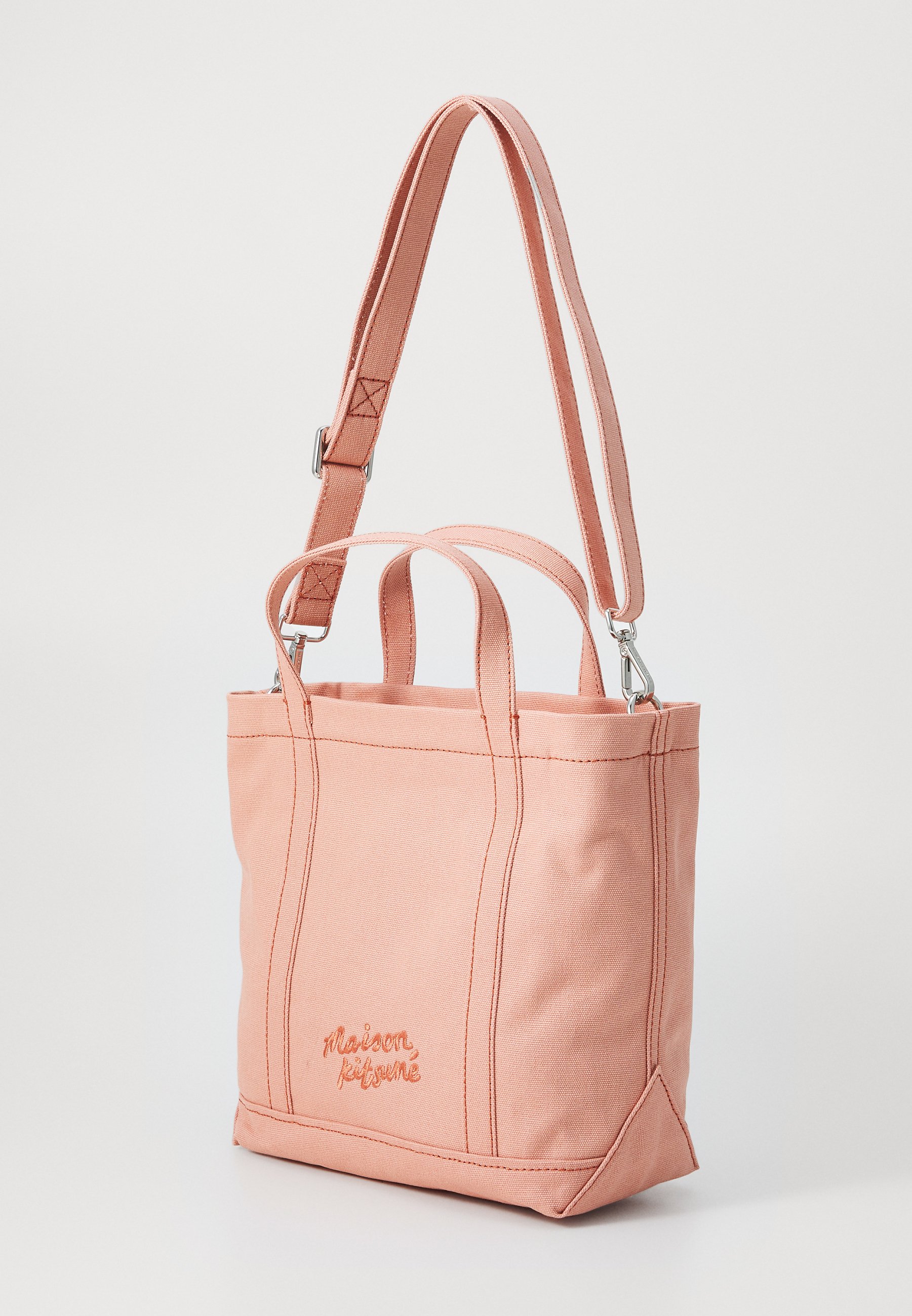 Maison Kitsuné FOX HEAD SMALL - Handbag - porcelaine pink/light