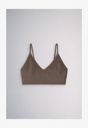 THE SET, BRALETTE FIT - 5 PACK SEAMFREE CROP BRA . - Bustier - chocolate brown mocha brown cream