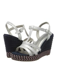 Tamaris Platform sandals - wht metcomb