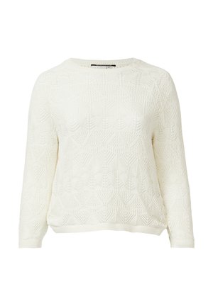 QS, Pullover - creme