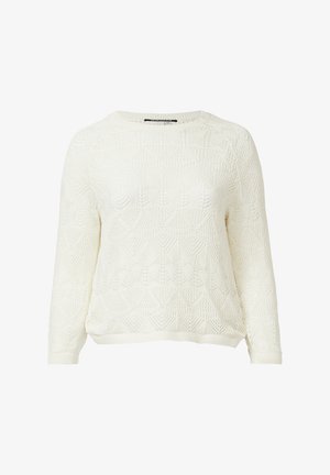 QS, Pullover - creme