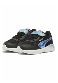 Puma X-RAY SPEEDLITE DEEP DIVE - Scarpe primi passi - black ultraviolet-turquoise surf