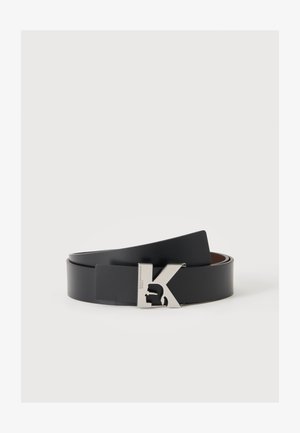 Karl Lagerfeld Jeans, Gürtel - black/brown