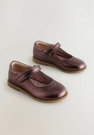 Next REGULAR FIT  BROGUE - Ballerina's - burgundy red
