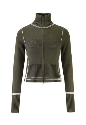 Ed Hardy LIFE BEFORE  - Strickjacke - green
