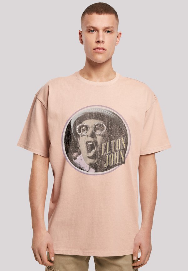 ELTON JOHN VINTAGE CIRCLE - T-Shirt print - amber